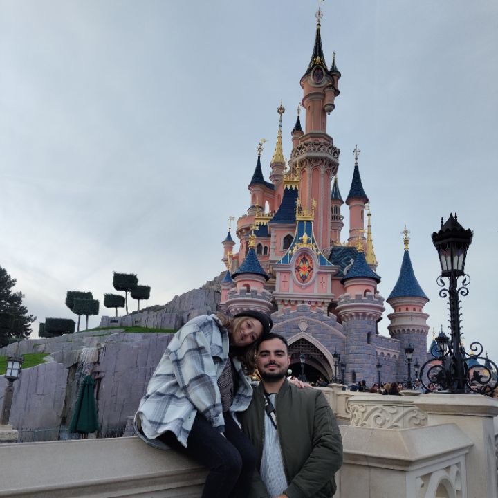 Carlos y Sandra viajando